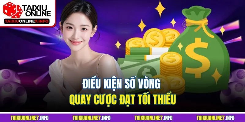 Điều kiện số vòng quay cược đạt tối thiểu
