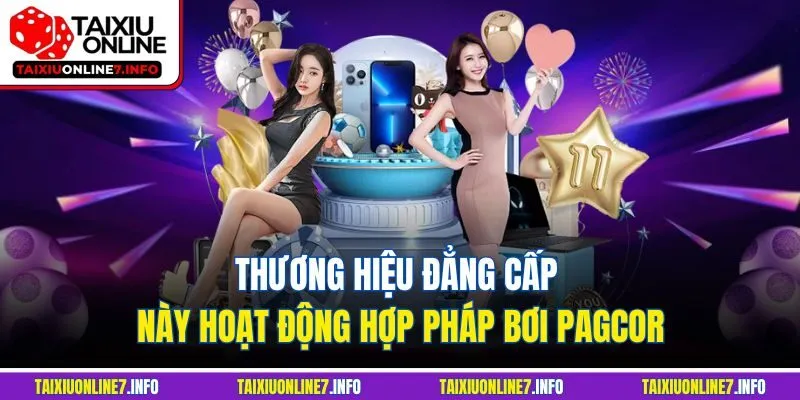 Thương hiệu đẳng cấp này hoạt động hợp pháp bơi PAGCOR